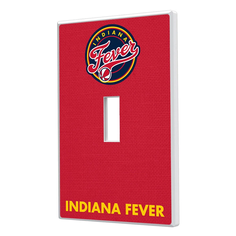 Indiana Fever Solid Design Single Toggle Light Switch Plate