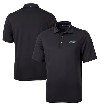 Men's Cutter & Buck Black UCF Knights Citronaut Virtue Eco Pique Recycled Polo