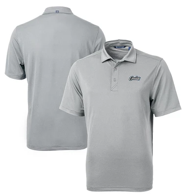 Men's Cutter & Buck Gray UCF Knights Citronaut Virtue Eco Pique Recycled Polo