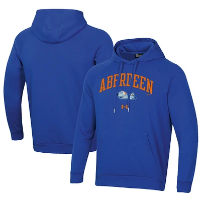 Men's Under Armour Royal Aberdeen IronBirds All Day Fleece Pullover Hoodie