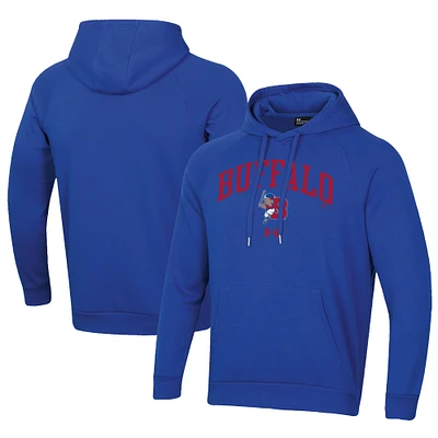 Men's Under Armour Royal Buffalo Bisons All Day Fleece Pullover Hoodie
