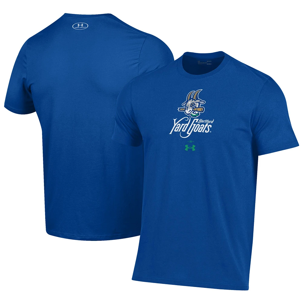 Men's Under Armour Royal Hartford Yard Goats Performance T-Shirt