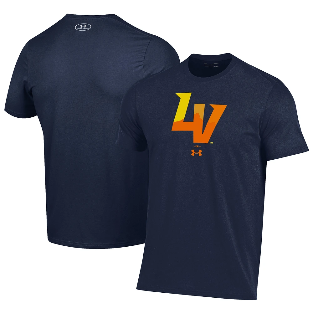 Men's Under Armour Navy Las Vegas Aviators Performance T-Shirt