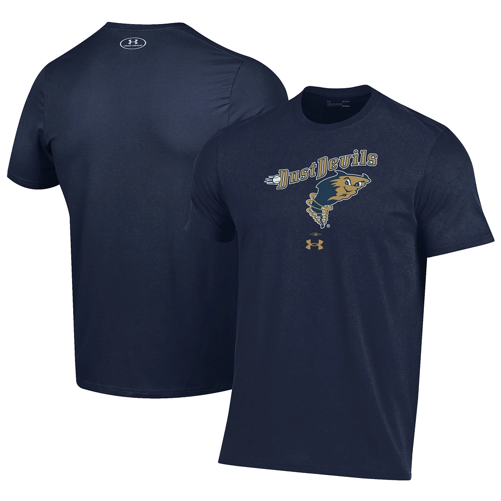 Men's Under Armour Navy Tri-City Dust Devils Performance T-Shirt