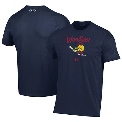 Men's Under Armour Navy Worcester Red Sox Performance T-Shirt