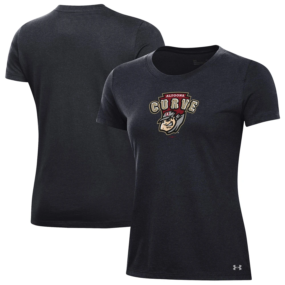 Women's Under Armour Black Altoona Curve Performance T-Shirt