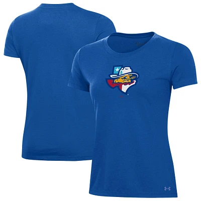 Women's Under Armour Royal Amarillo Sod Poodles Performance T-Shirt