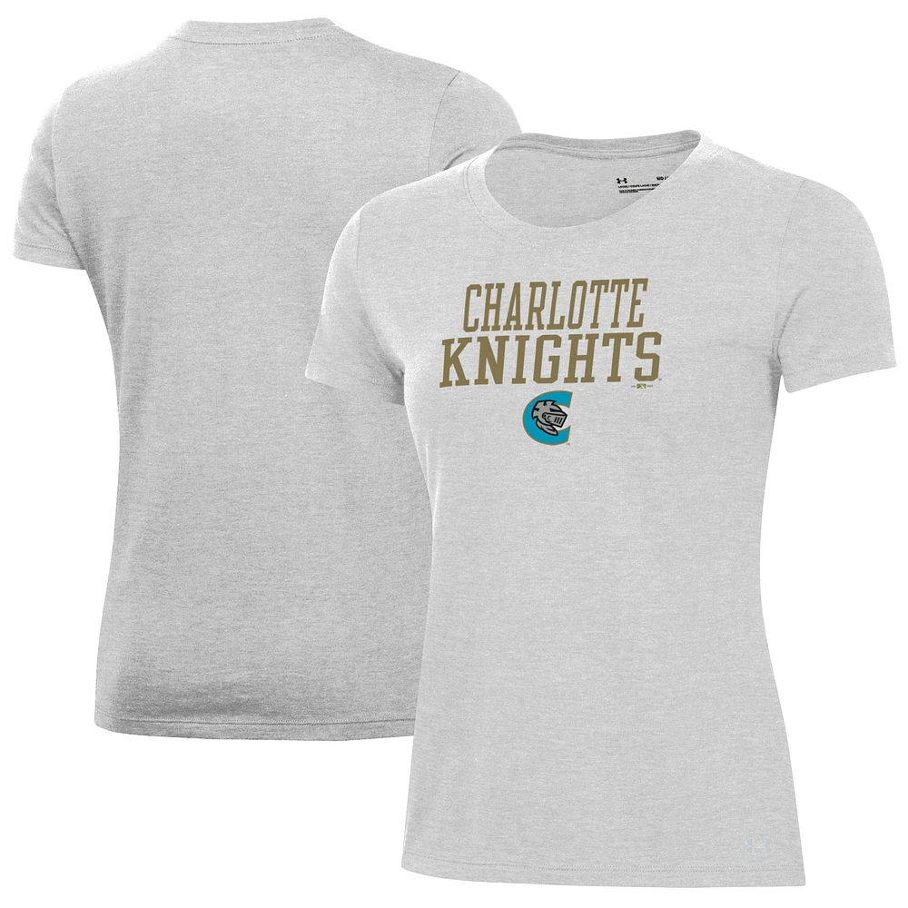 Women's Under Armour Charlotte Knights Performance T-Shirt