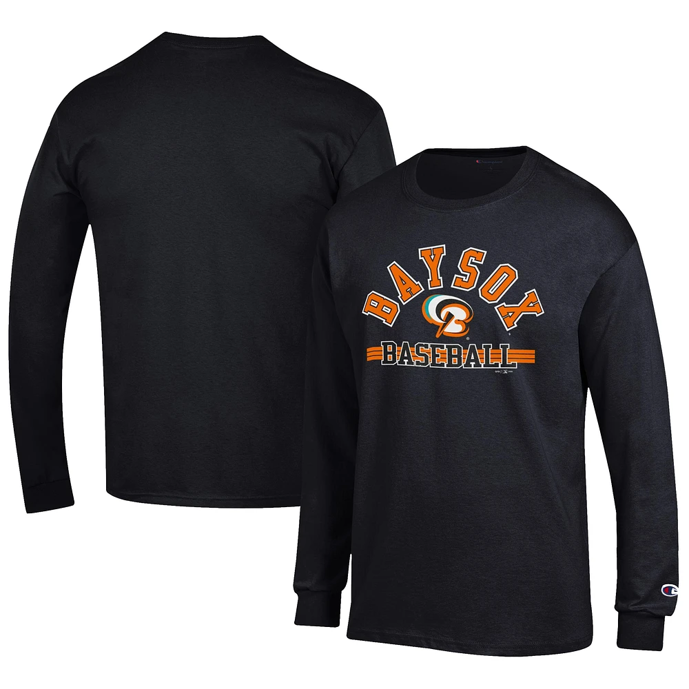 Men's Champion Bowie Baysox Jersey Long Sleeve T-Shirt