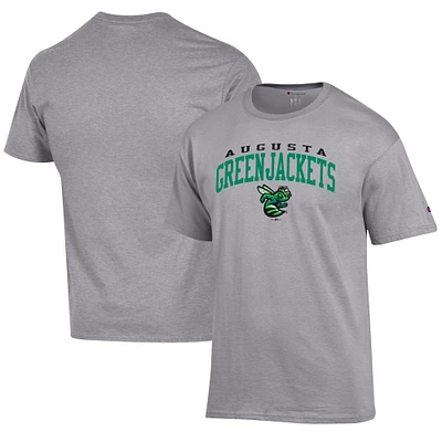 Men's Champion Gray Augusta GreenJackets Jersey T-Shirt