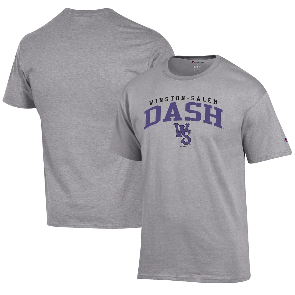 Men's Champion Gray Winston-Salem Dash Jersey T-Shirt