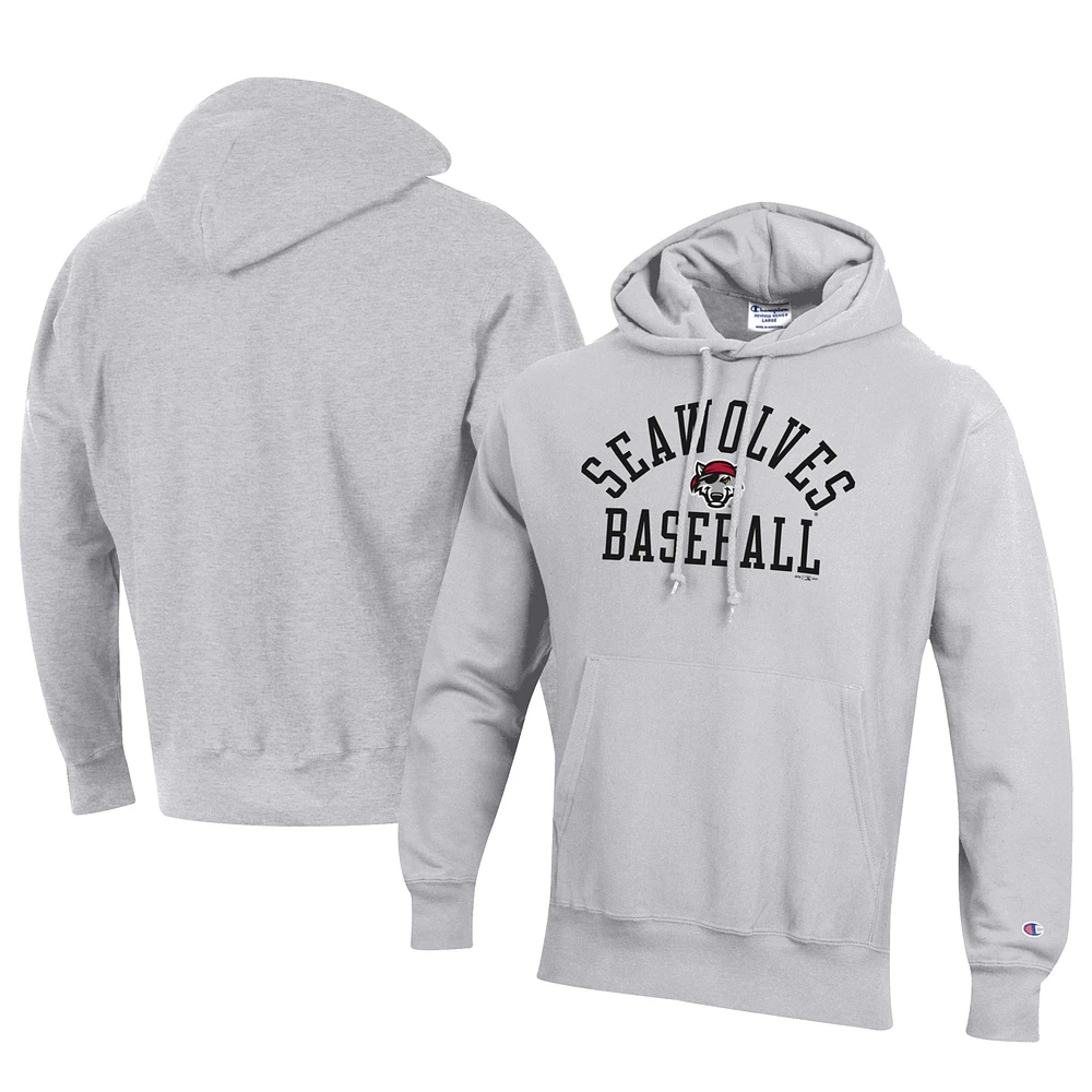 Men's Champion Erie SeaWolves Baseball Reverse Weave Pullover Hoodie