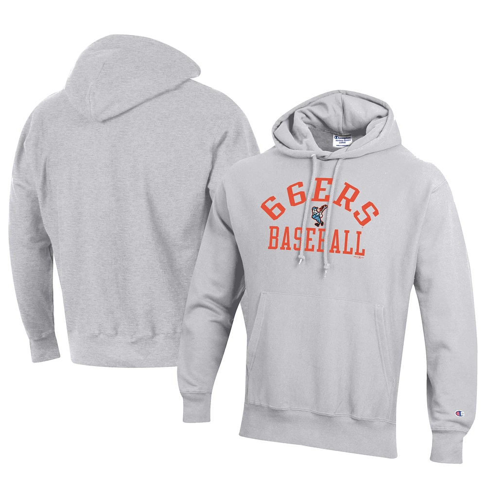 Men's Champion Inland Empire 66ers Baseball Reverse Weave Pullover Hoodie