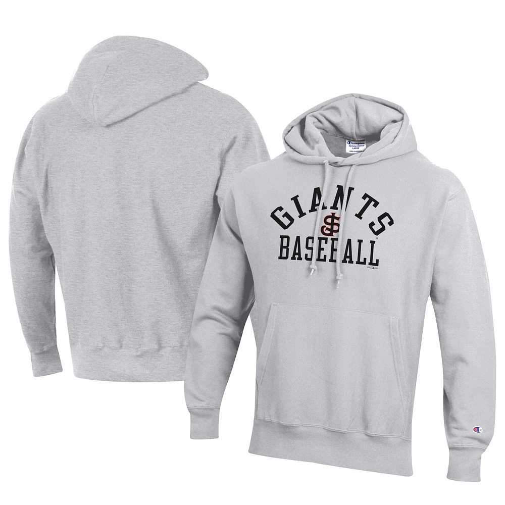 Men's Champion San Jose Giants Baseball Reverse Weave Pullover Hoodie