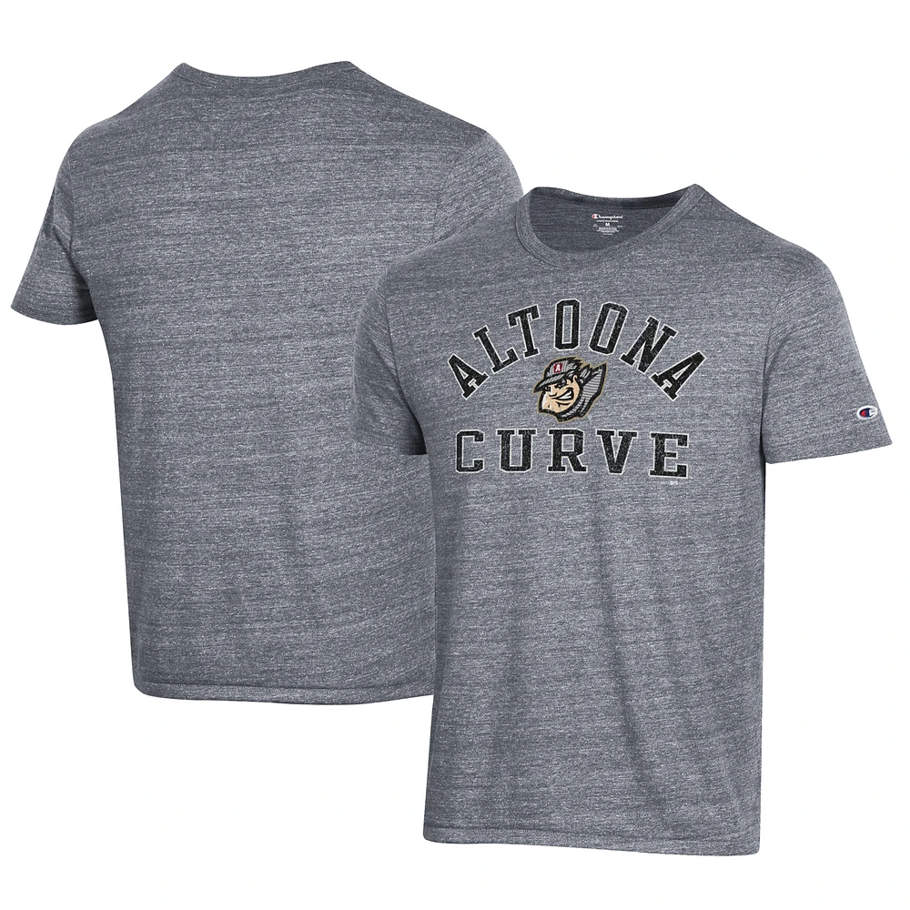 Men's Champion Gray Altoona Curve Ultimate Tri-Blend T-Shirt