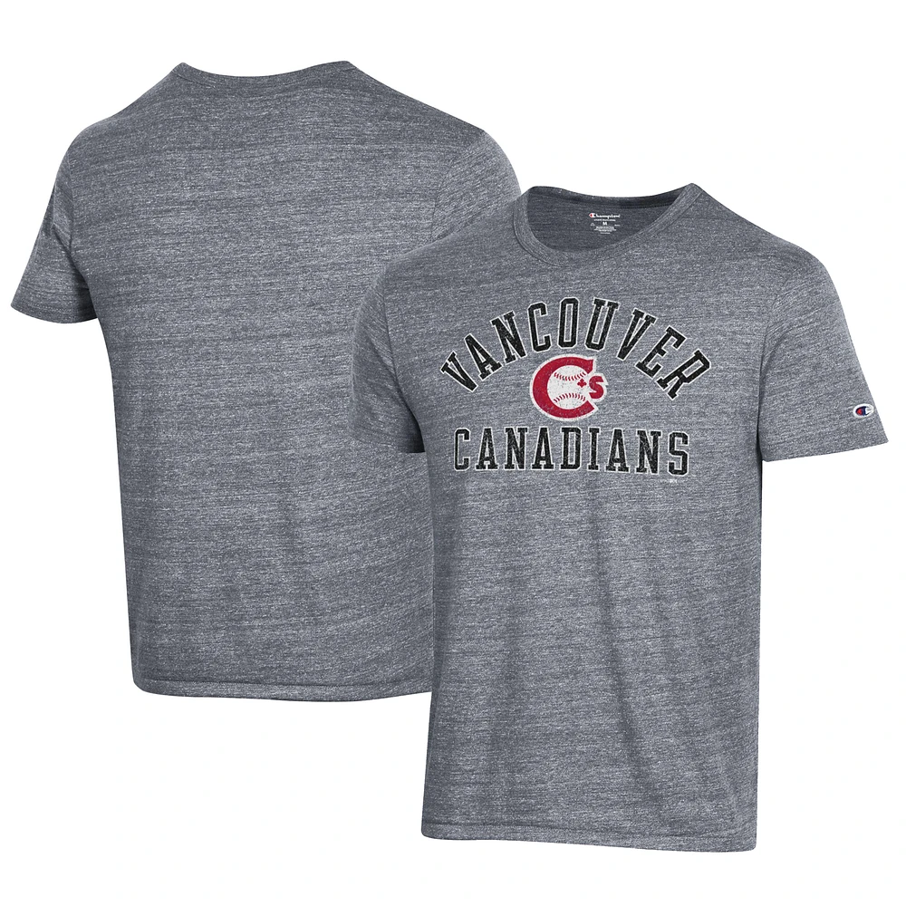 Men's Champion Gray Vancouver Canadians Ultimate Tri-Blend T-Shirt