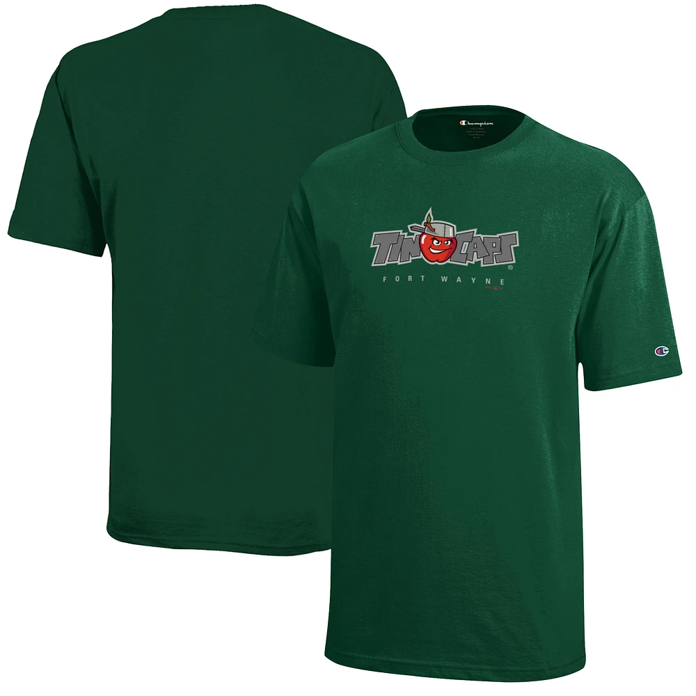Youth Champion Green Fort Wayne TinCaps Jersey T-Shirt