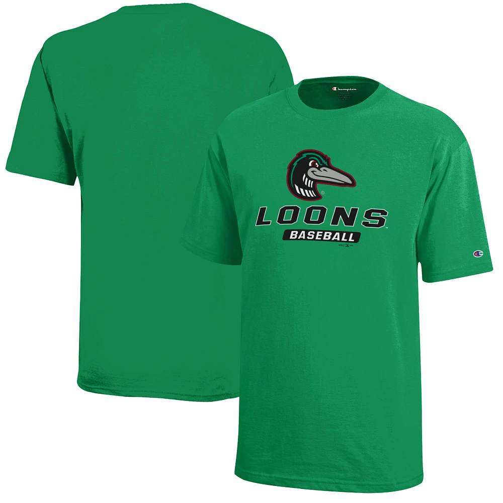 Youth Champion Green Great Lakes Loons Jersey T-Shirt