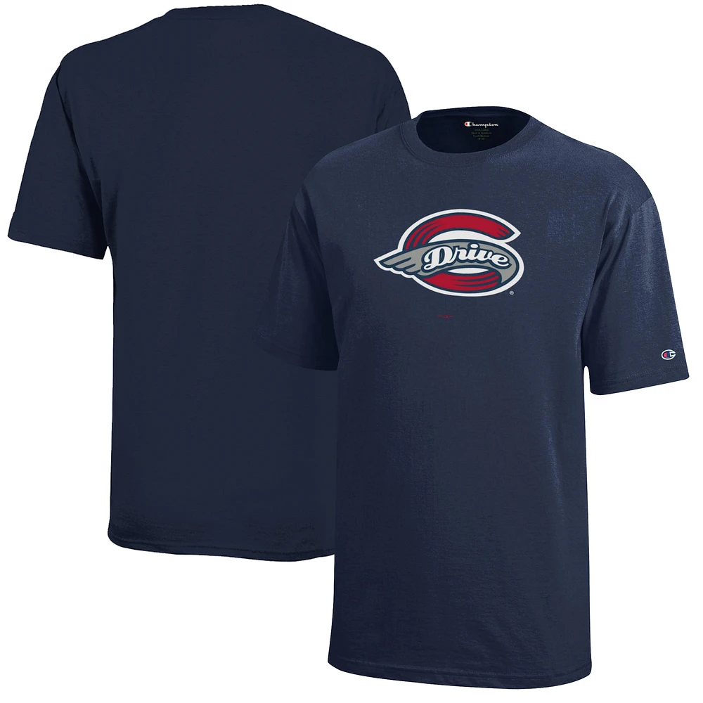 Youth Champion Navy Greenville Drive Jersey T-Shirt