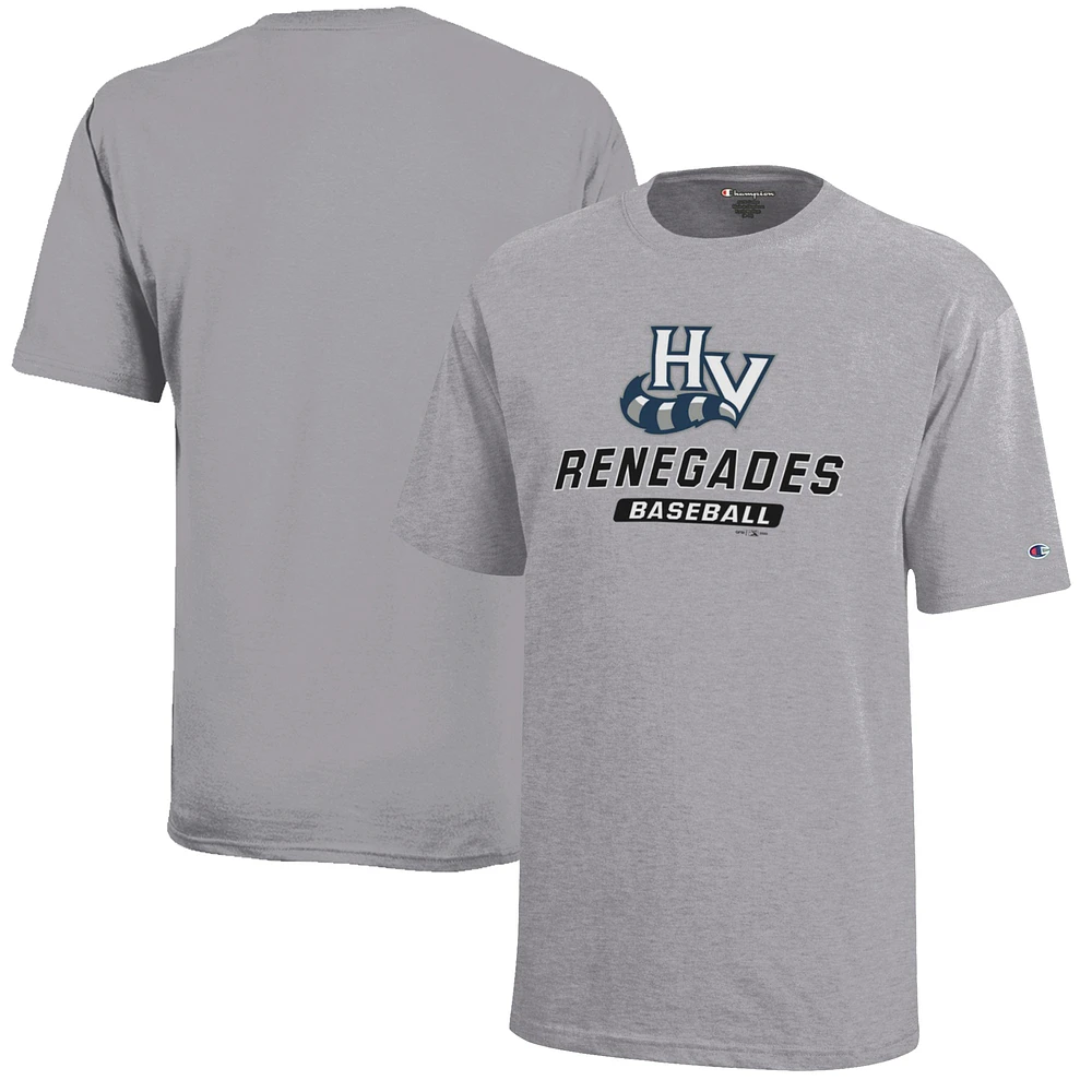 Youth Champion Gray Hudson Valley Renegades Jersey T-Shirt
