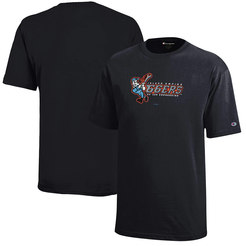 Youth Champion Black Inland Empire 66ers Jersey T-Shirt