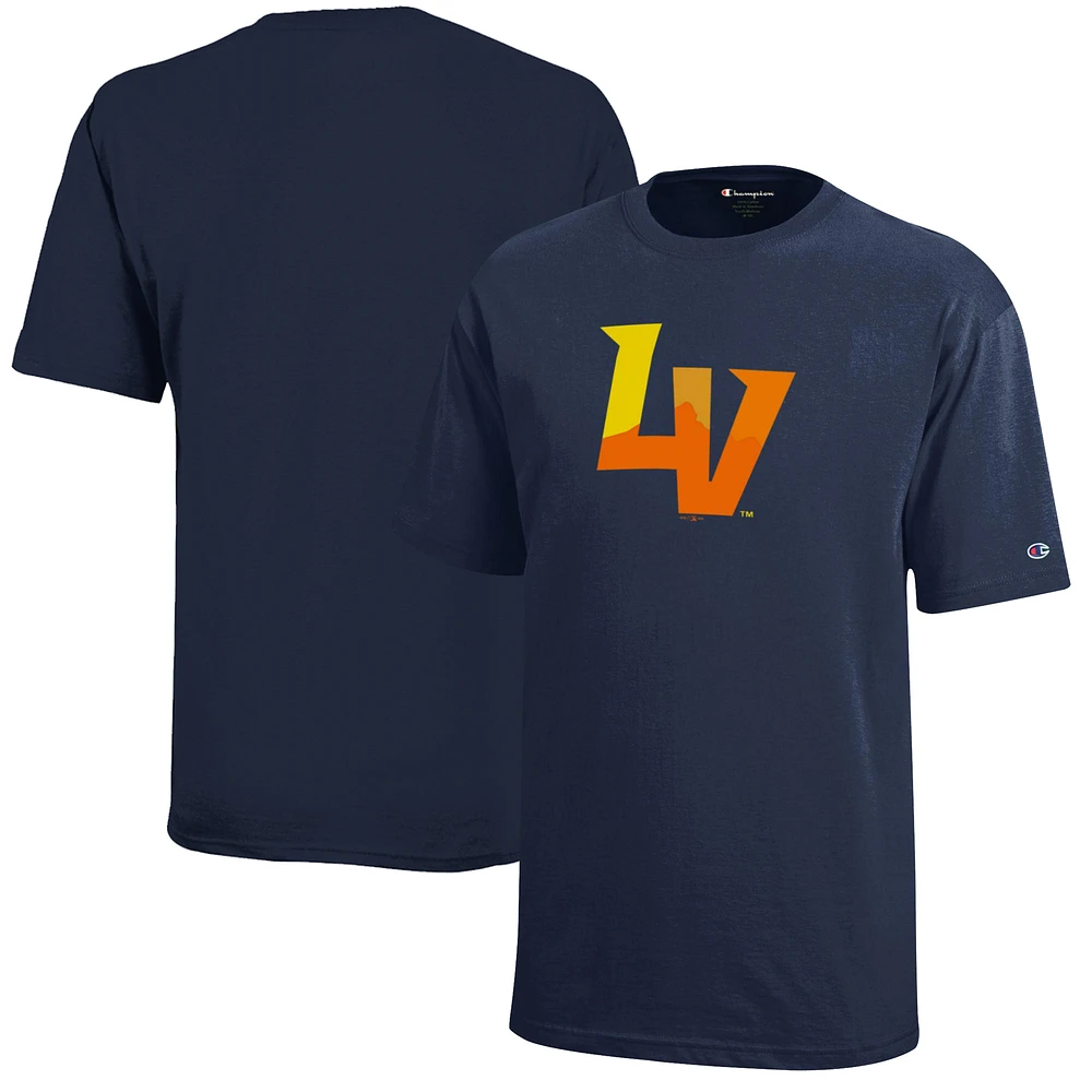 Youth Champion Navy Las Vegas Aviators Jersey T-Shirt