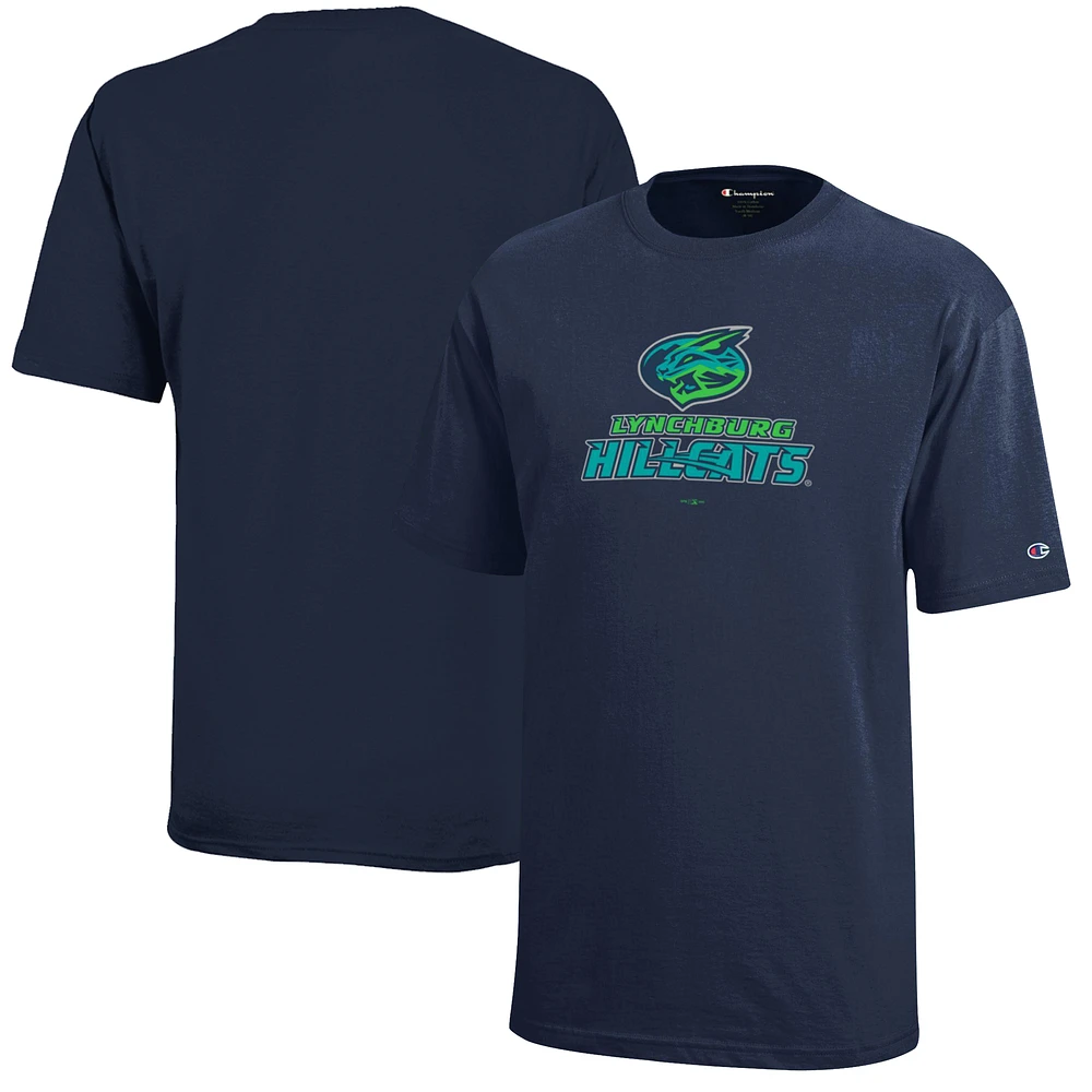 Youth Champion Navy Lynchburg Hillcats Jersey T-Shirt