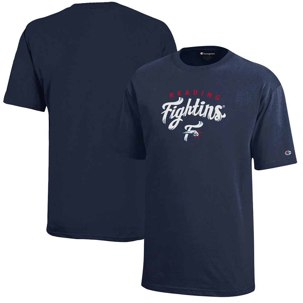 Youth Champion Navy Reading Phillies Jersey T-Shirt