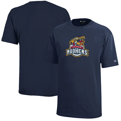 Youth Champion Navy Toledo Mud Hens Jersey T-Shirt