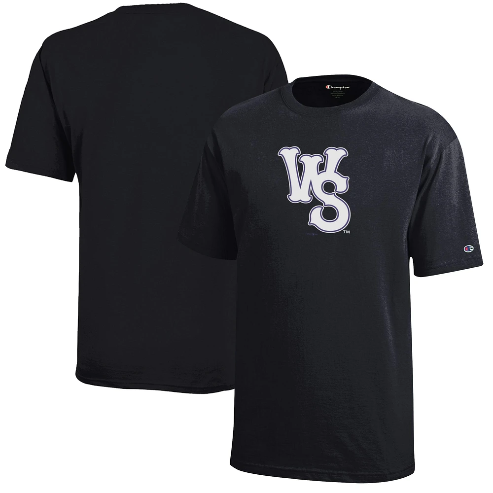 Youth Champion Black Winston-Salem Dash Jersey T-Shirt