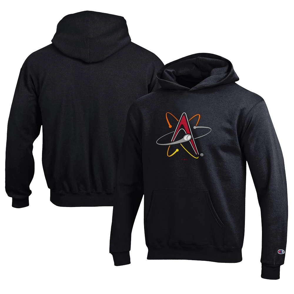 Youth Champion Black Albuquerque Isotopes Eco Powerblend Pullover Hoodie