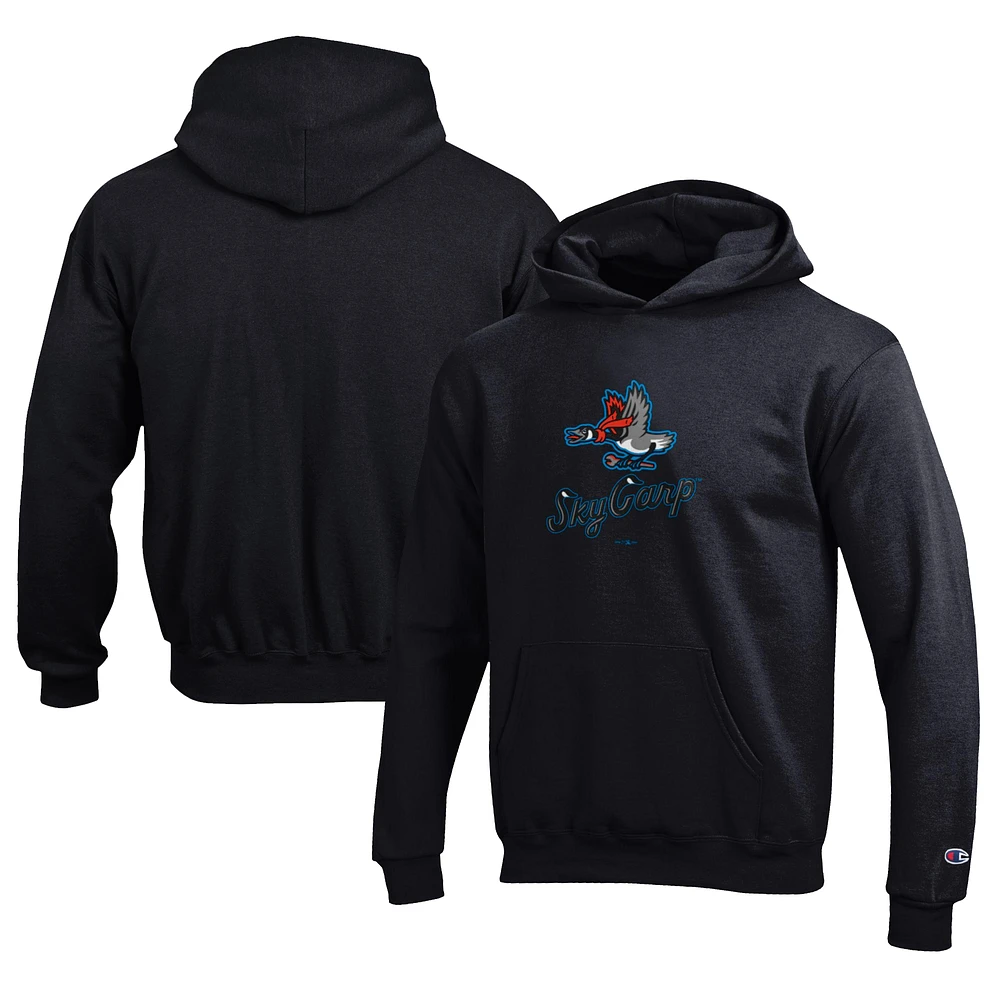 Youth Champion Black Beloit Sky Carp Eco Powerblend Pullover Hoodie