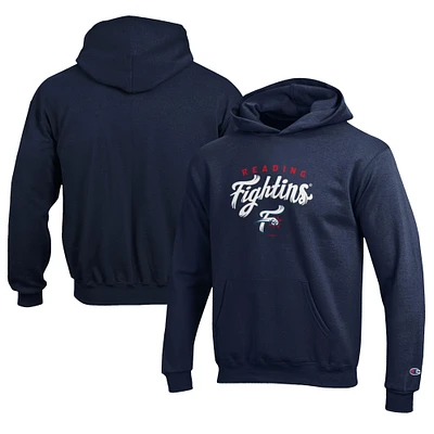 Youth Champion Navy Reading Phillies Eco Powerblend Pullover Hoodie