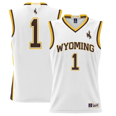 Youth GameDay Greats #1 Wyoming Cowboys Lightweight Basketball Jersey