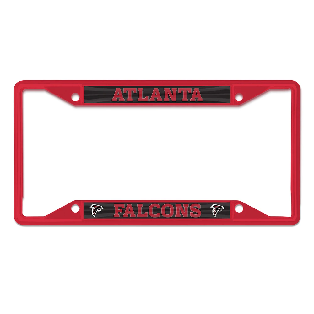 WinCraft Atlanta Falcons Chrome Color License Plate Frame