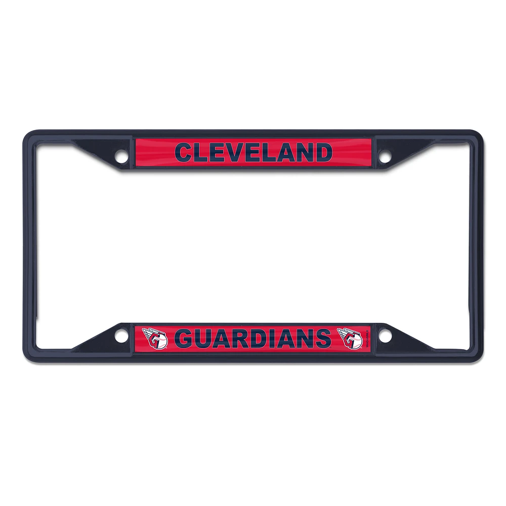 WinCraft Cleveland Guardians Chrome Color License Plate Frame