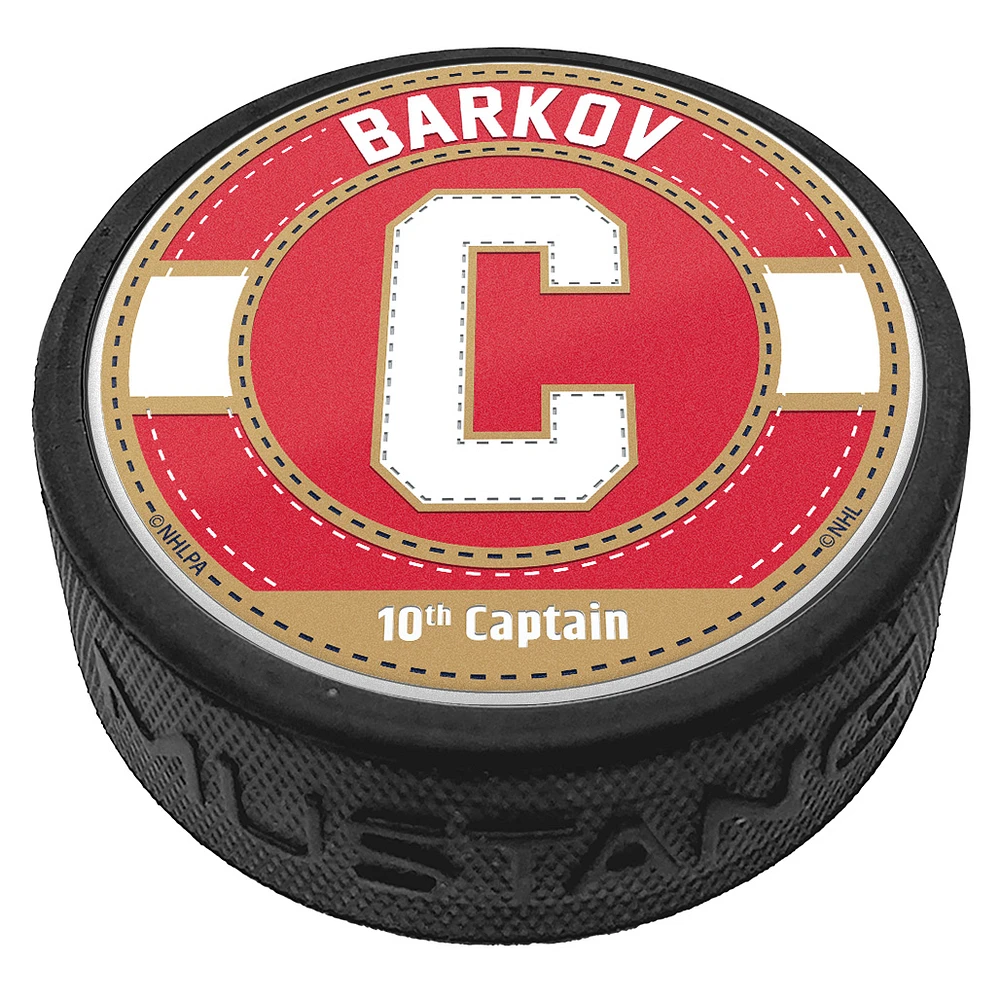 Aleksander Barkov Florida Panthers Captain Puck