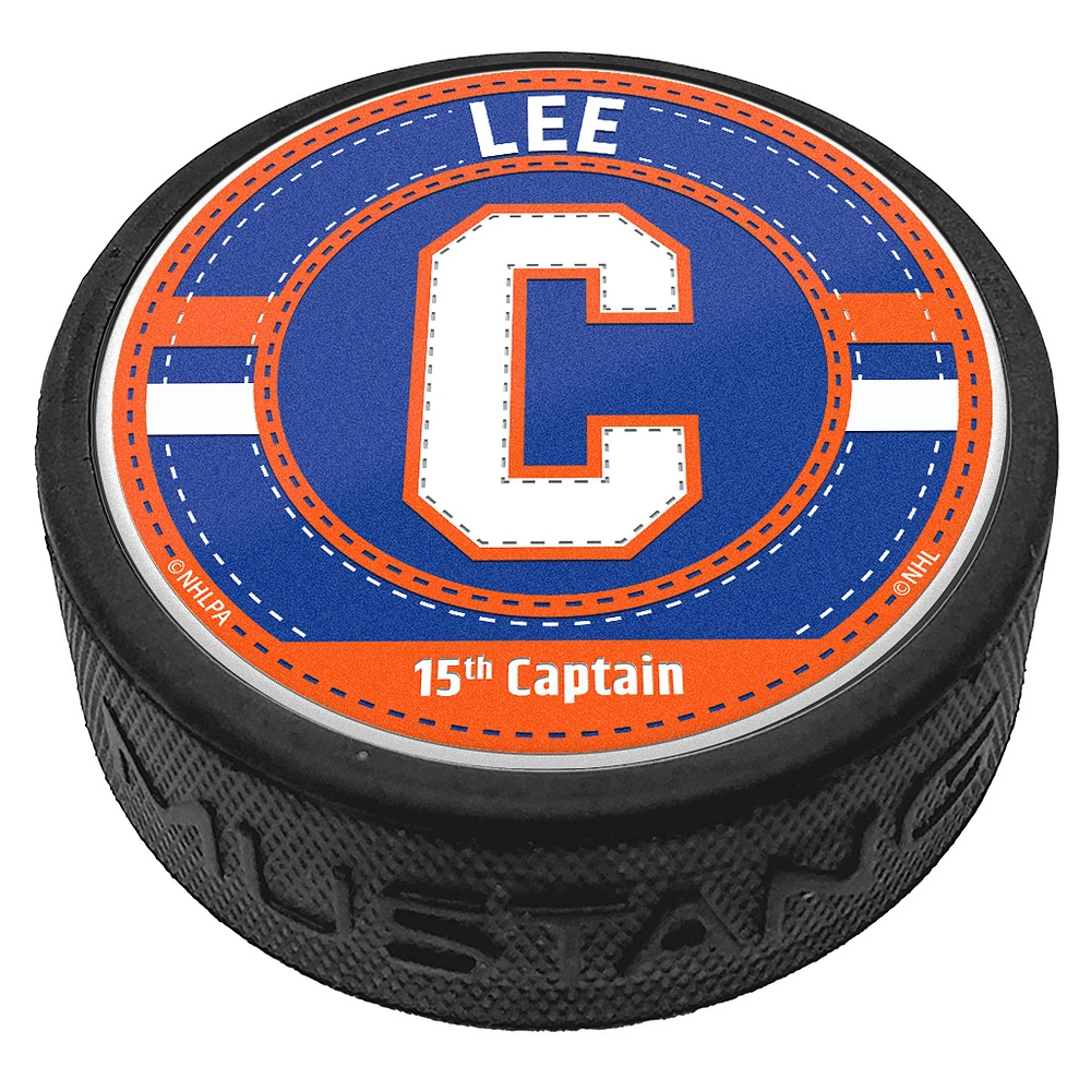 Anders Lee New York Islanders Captain Puck