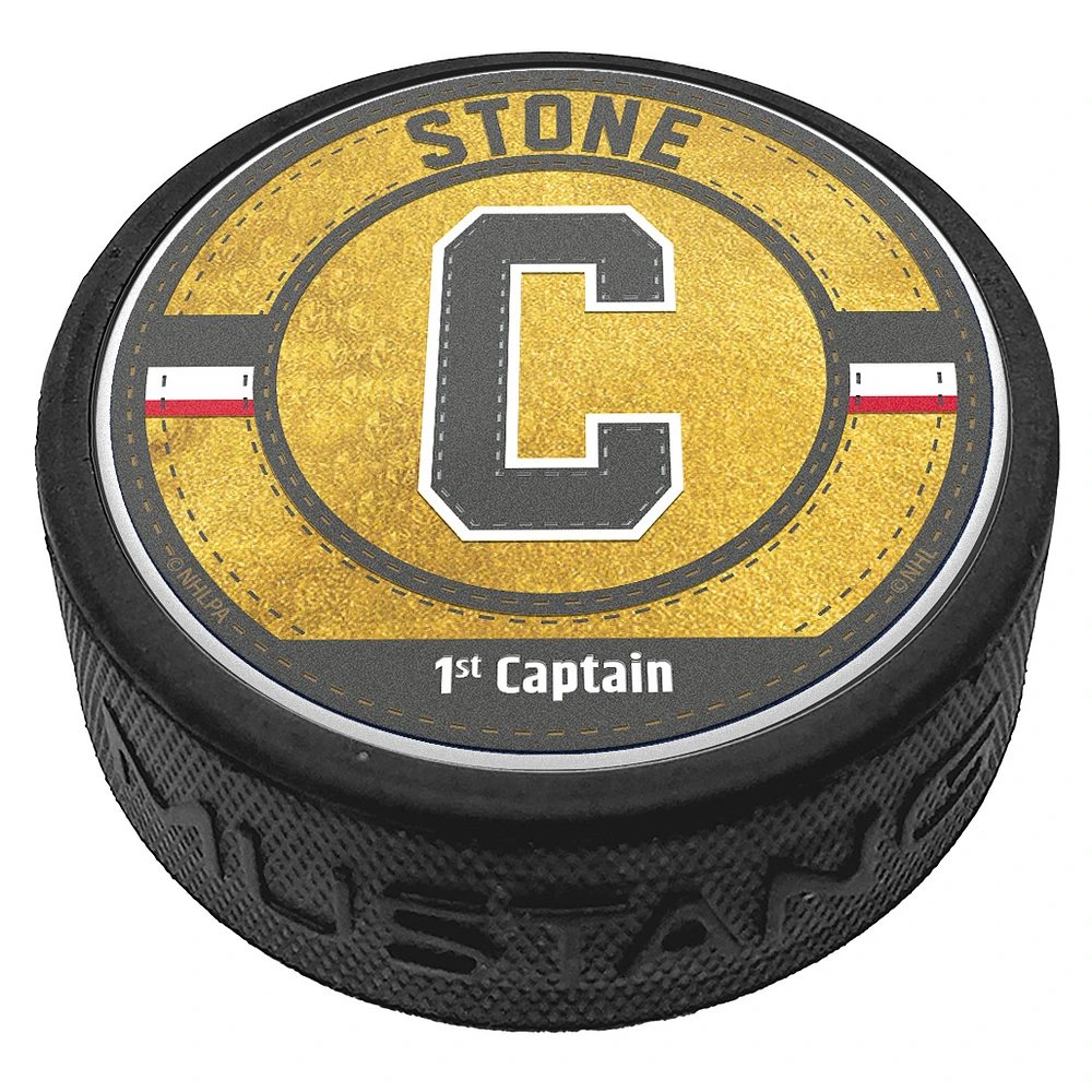 Mark Stone Vegas Golden Knights Captain Puck