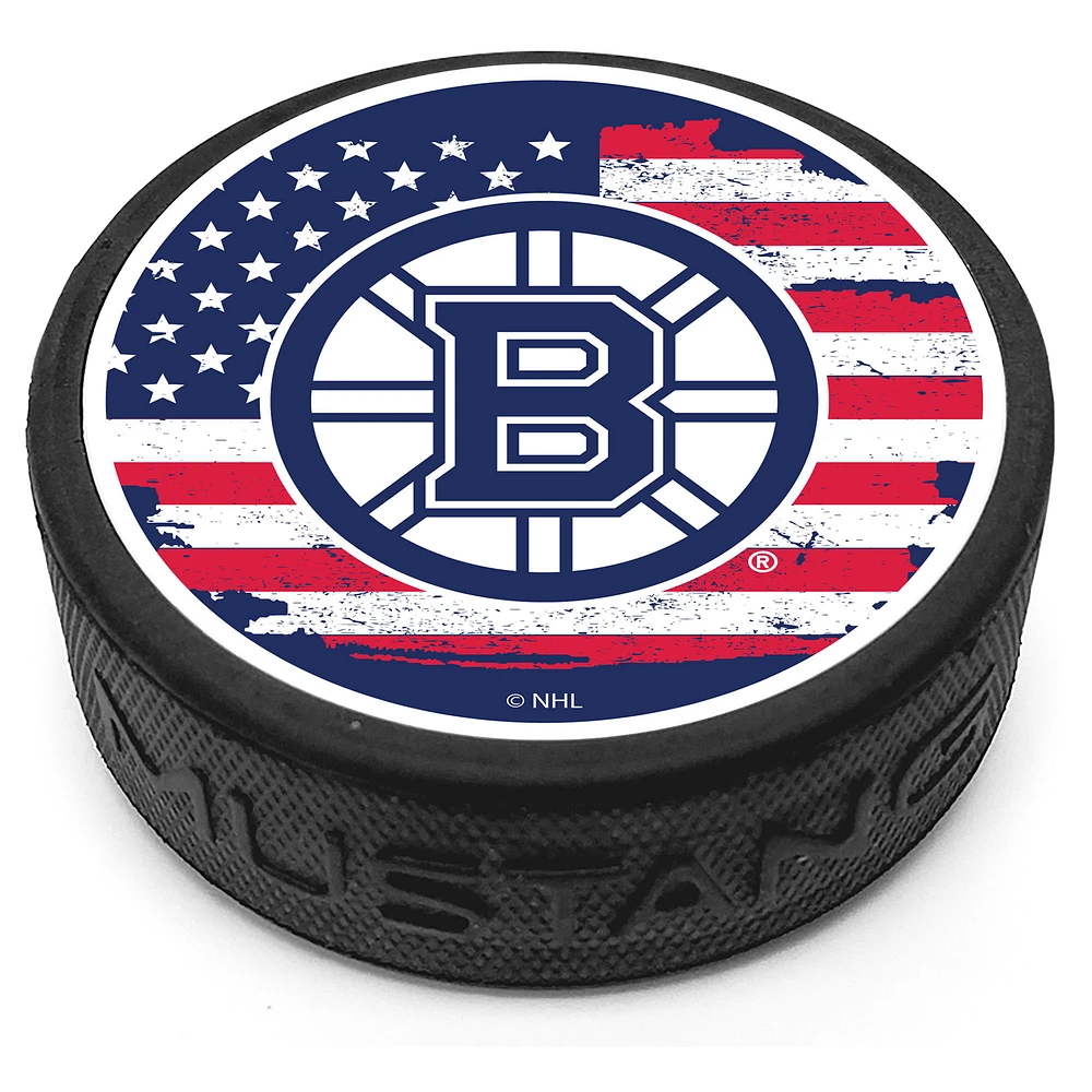 Boston Bruins Patriot Puck