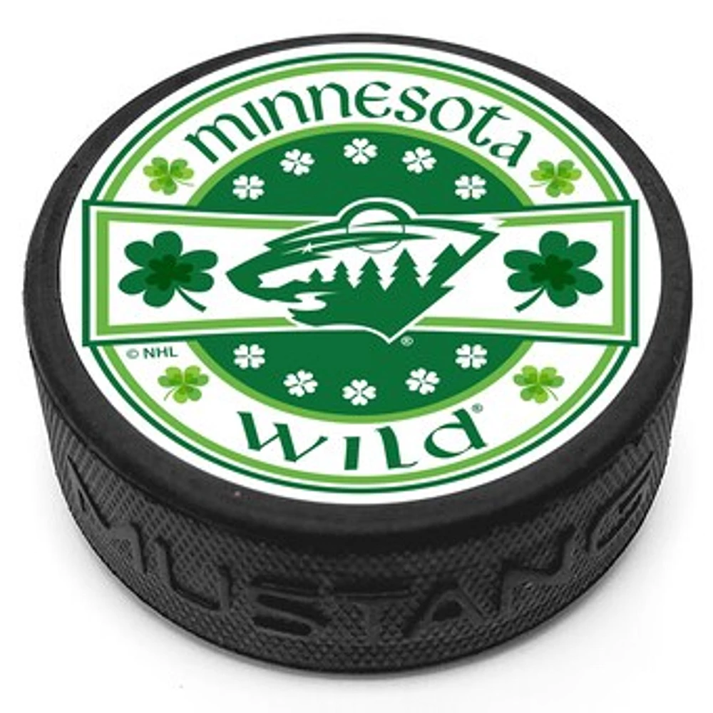 Minnesota Wild St. Patrick's Day Puck