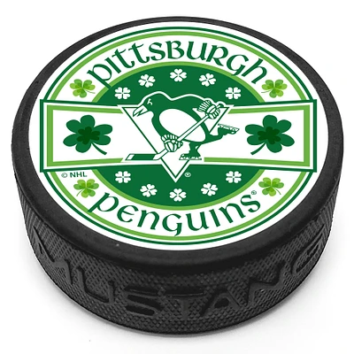 Pittsburgh Penguins St. Patrick's Day Puck