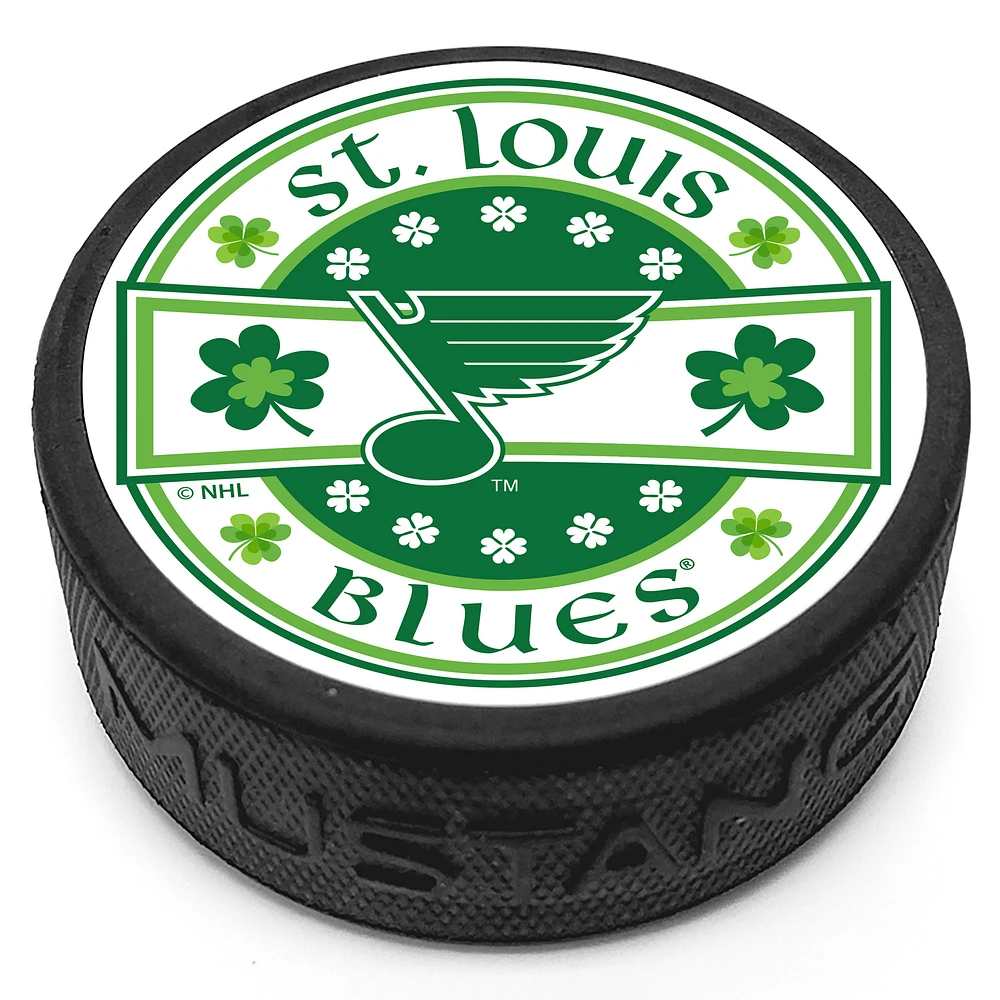St. Louis Blues St. Patrick's Day Puck