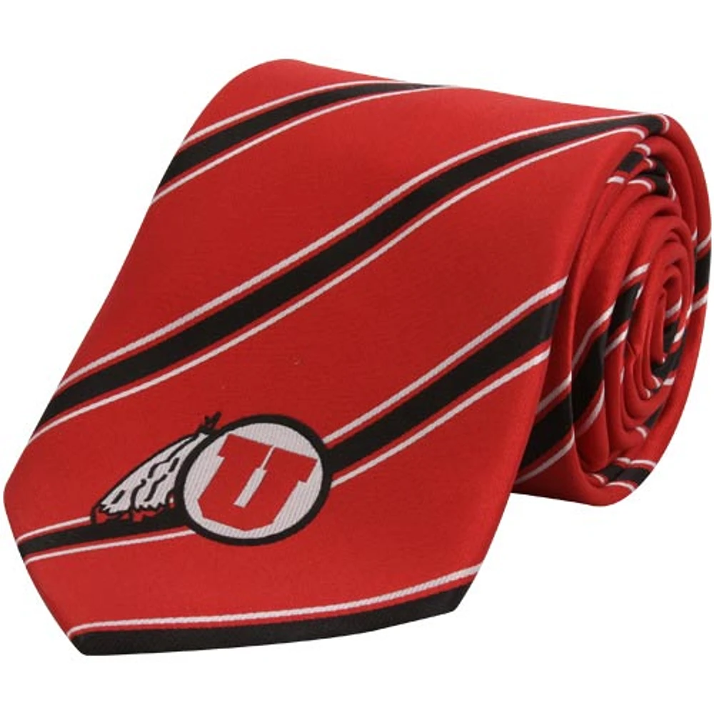 Men's Utah Utes Woven Poly Tie