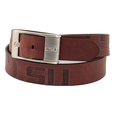 LSU Tigers Brandish Leather Belt
