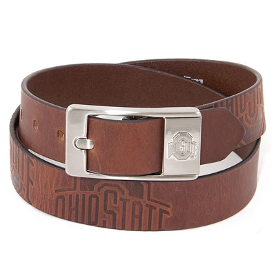 Ohio State Buckeyes Brandish Leather Belt