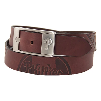 Philadelphia Phillies Brandish Leather Belt