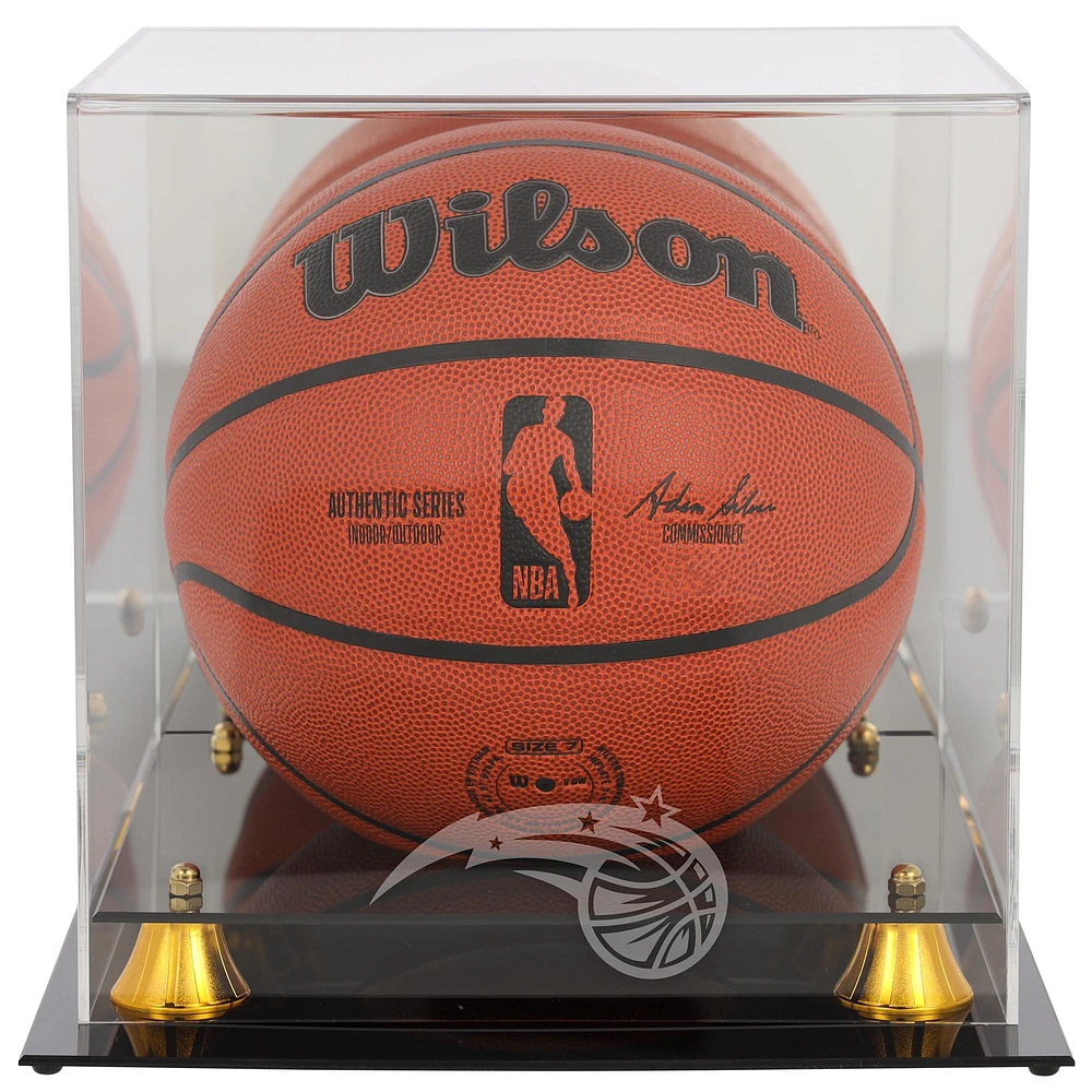 Orlando Magic Golden Classic Team Logo Basketball Display Case