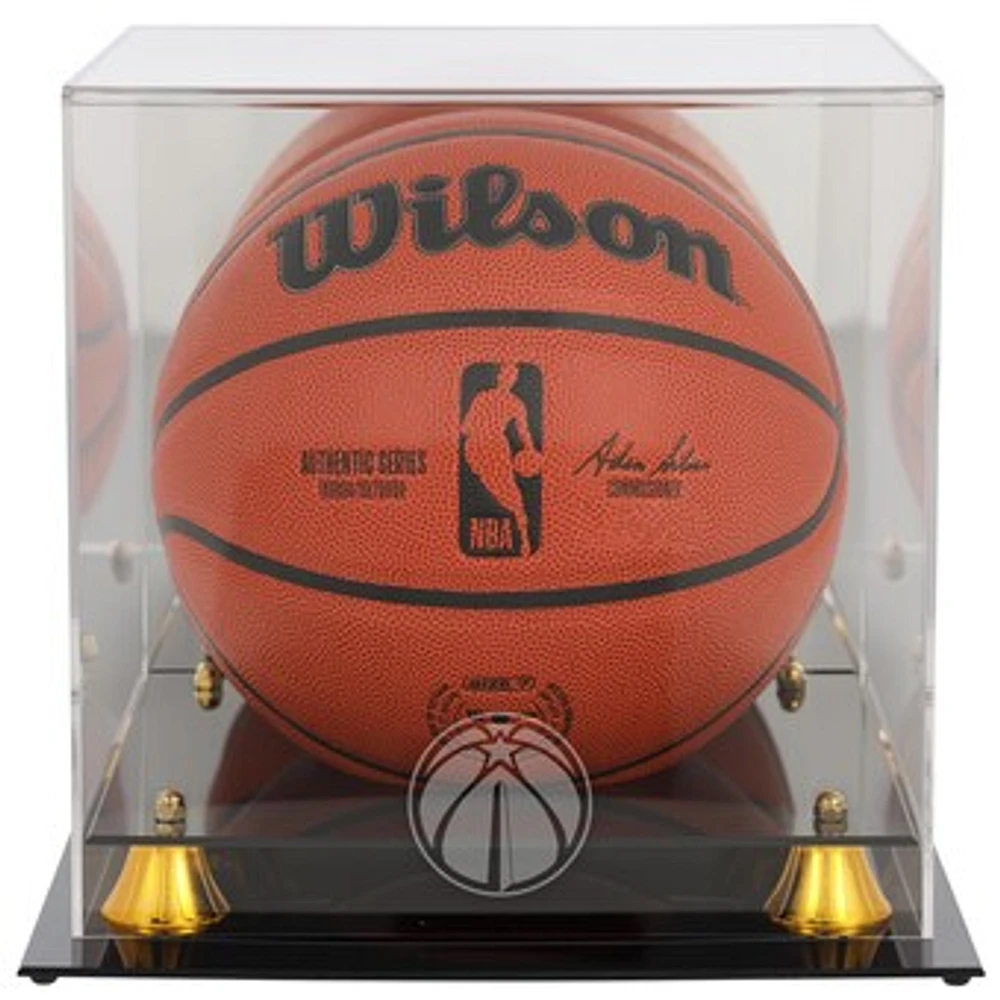 Washington Wizards Golden Classic Team Logo Basketball Display Case
