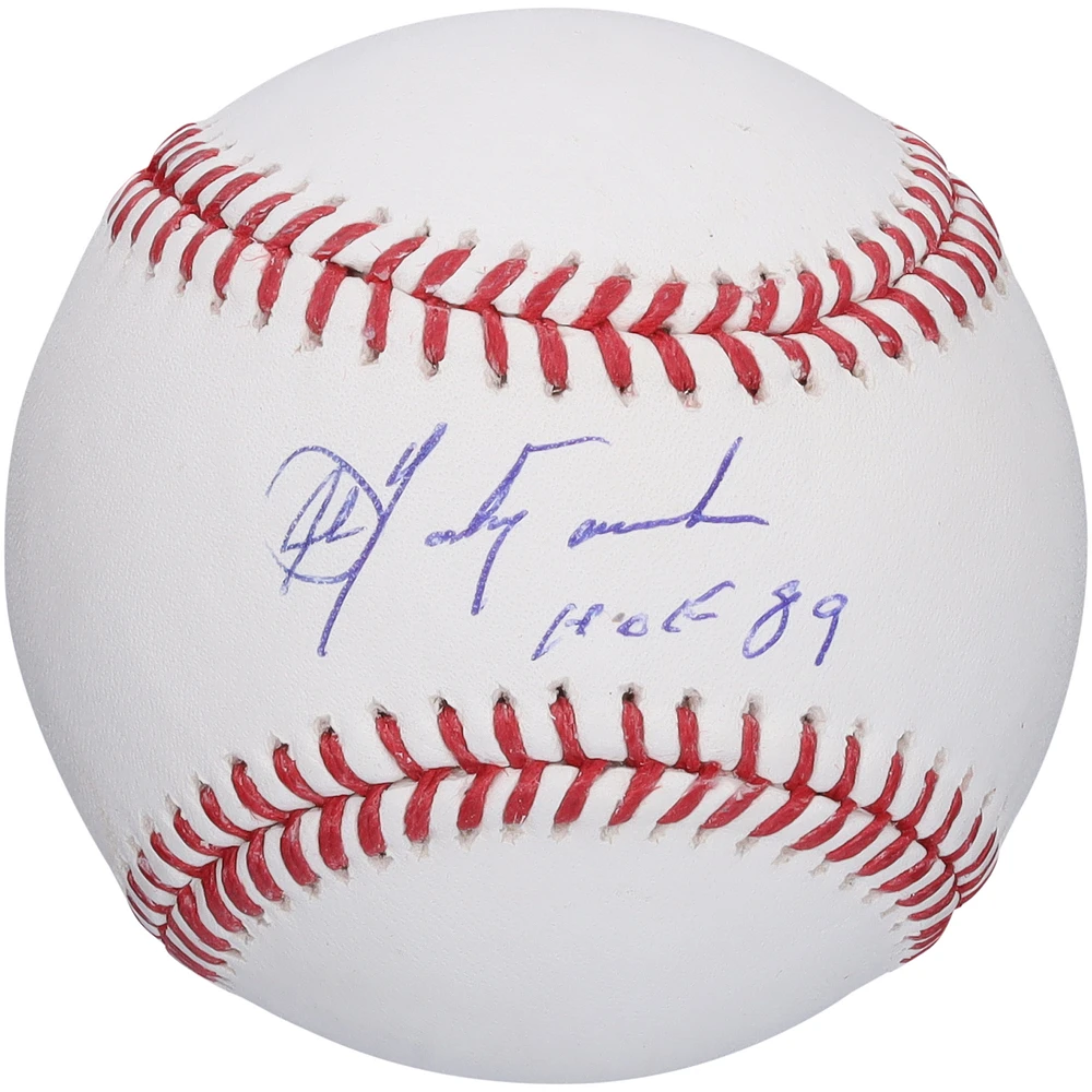 Carl Yastrzemski Autographed Baseball with "HOF '89" Inscription